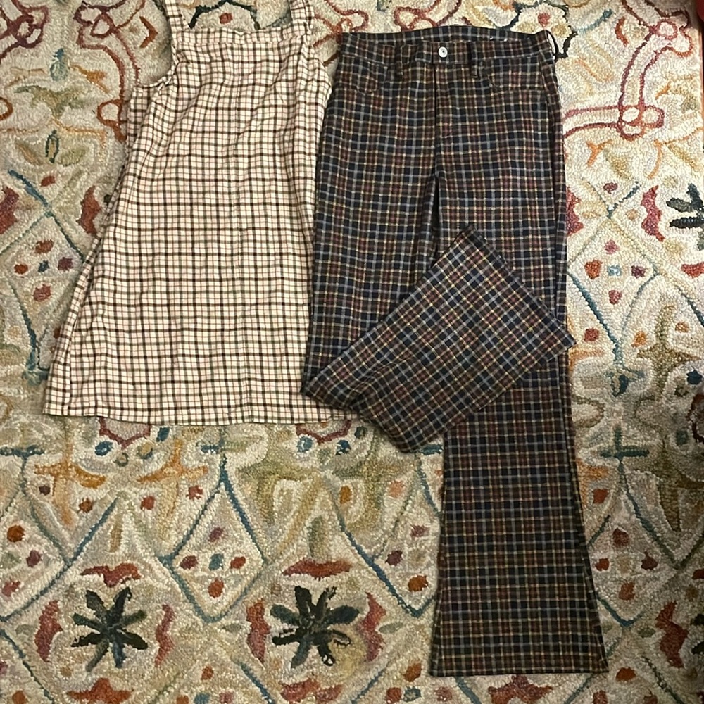 American Eagle dress and pants